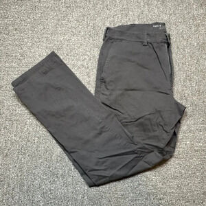 Mack Weldon Pants Mens 31 / 32 Charcoal Grey Chinos